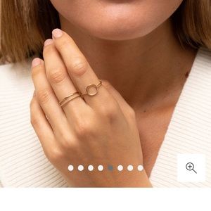 14k gold 360 ring Mejuri